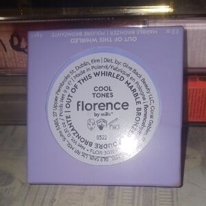 florence by mills Cool Tones Marble Bronzer - Cool Brown